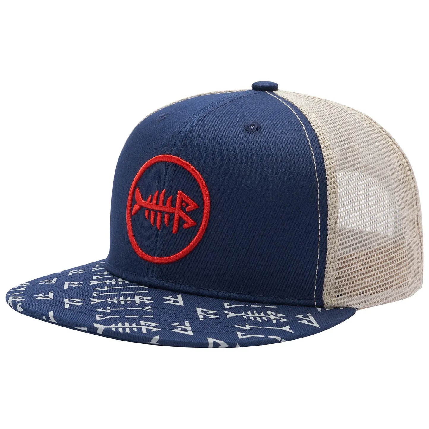 Boné Bassdash Flat Brim Trucker