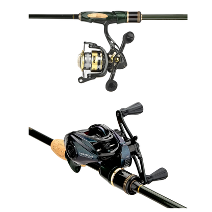 Vara CEMREO MACAN em Carbono – Spinning e Casting | Portátil, Forte e Precisa (Ação Rápida FAST)