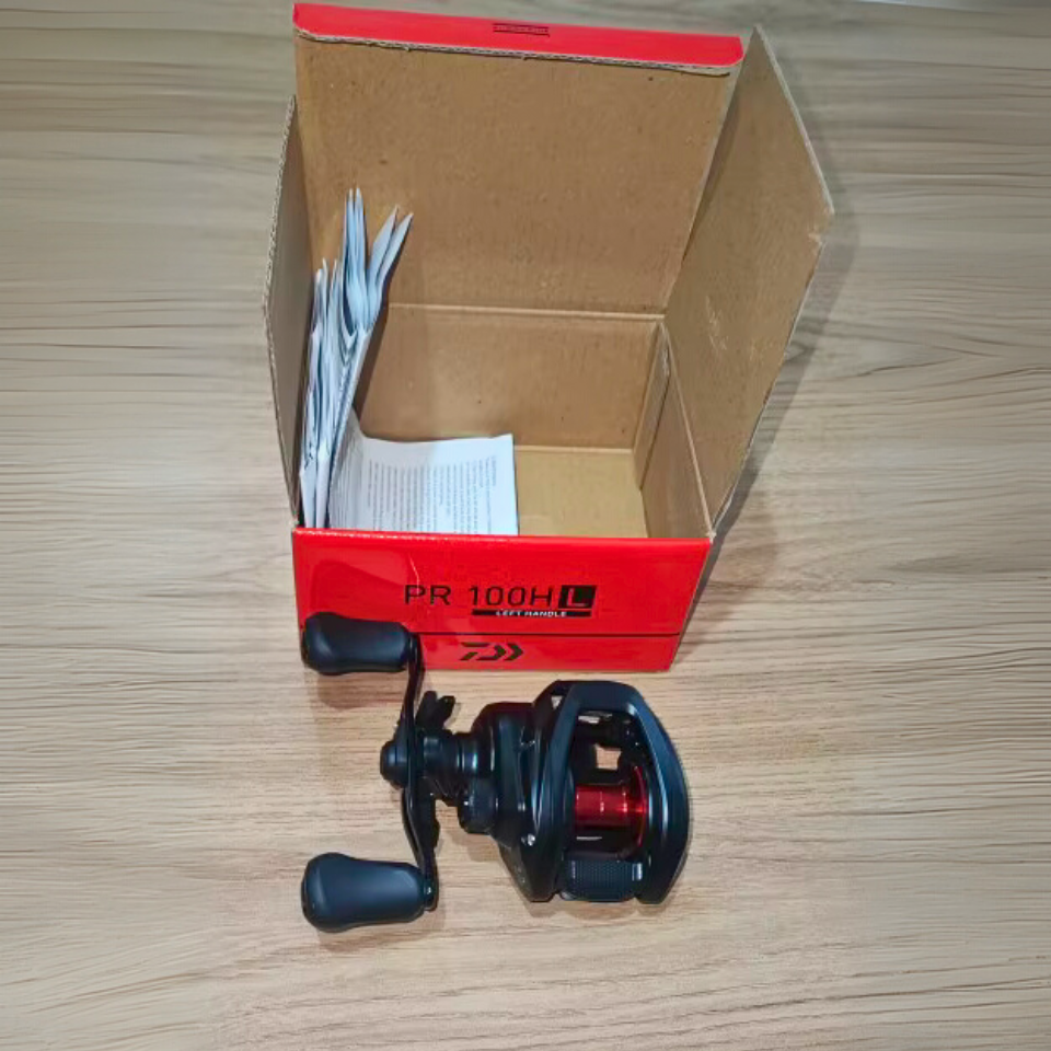 Carretilha DAIWA PR100H Baitcasting – Carretilha 7.3:1, Drag 5kg, 3+1BB – Perfil Baixo - Leve e Resistente