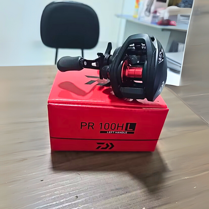 Carretilha DAIWA PR100H Baitcasting – Carretilha 7.3:1, Drag 5kg, 3+1BB – Perfil Baixo - Leve e Resistente