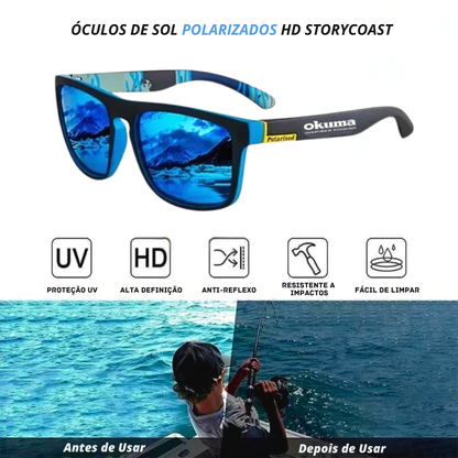 Óculos Polarizado Okuma HD UV400 – Performance Outdoor