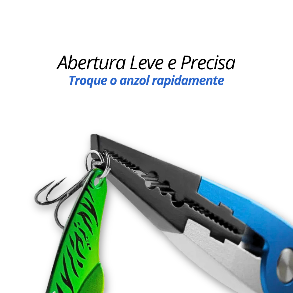 Alicate de Pesca LINNHUE ProGrip – Precisão e Força em Suas Mãos