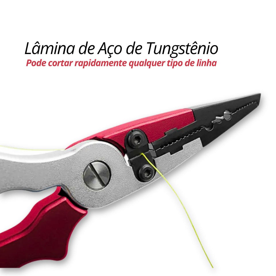 Alicate de Pesca LINNHUE ProGrip – Precisão e Força em Suas Mãos