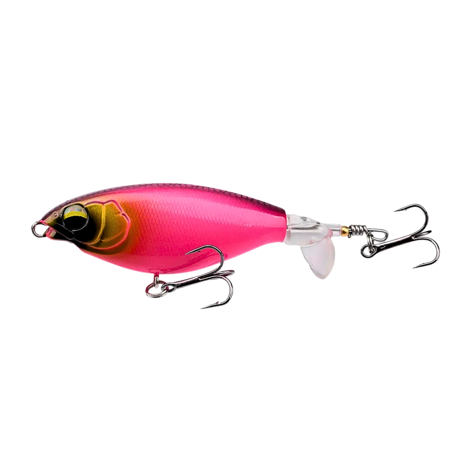 Isca de Superfície Topwater Spin Bait 6g/10g – Pink Strike