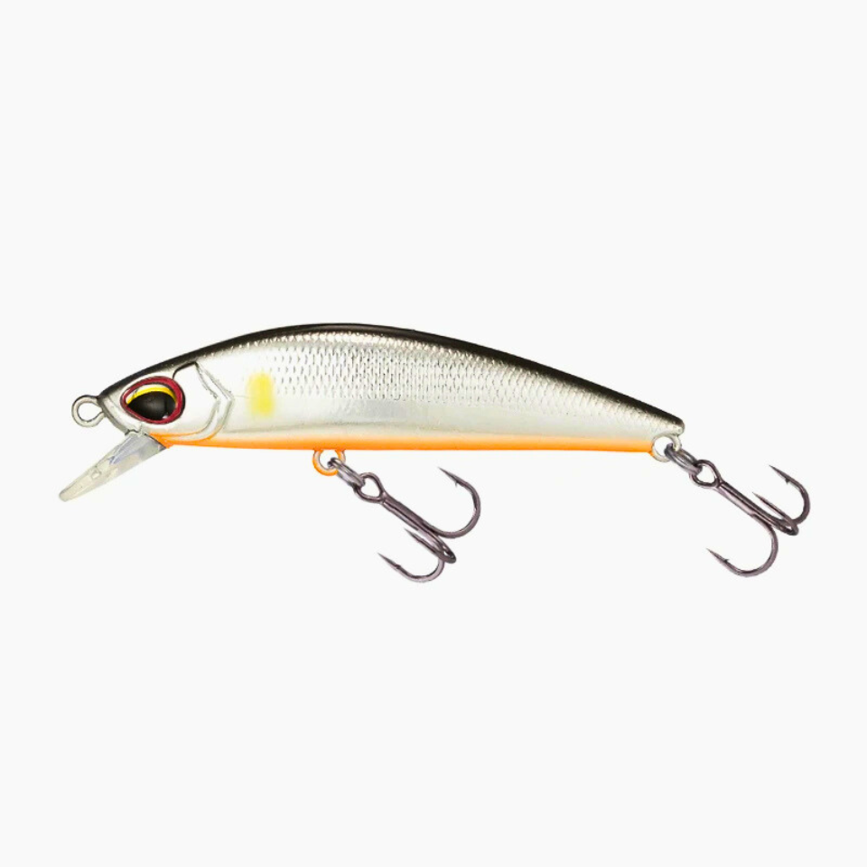 Isca de meia-água Sinking Minnow Meia-Água 63mm 7.5g – Silver Orange Belly