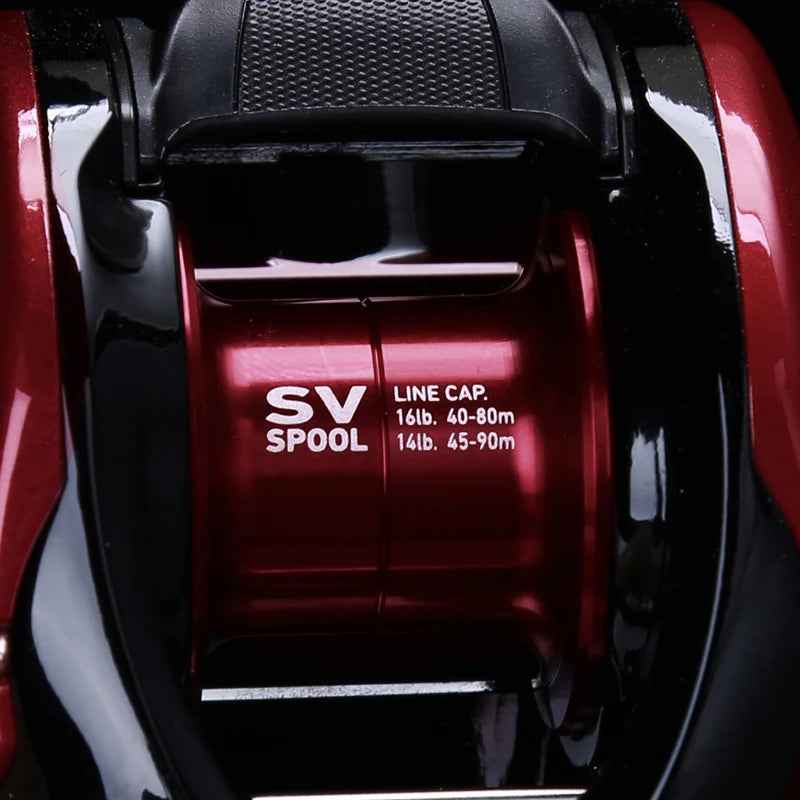 DAIWA FUEGO SV CS 103 Baitcasting Fishing Reel Low Profile 6.3/7.3 Gear Ratio MAX DRAG 5KG 5+1BB