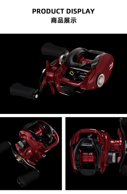 DAIWA FUEGO SV CS 103 Baitcasting Fishing Reel Low Profile 6.3/7.3 Gear Ratio MAX DRAG 5KG 5+1BB