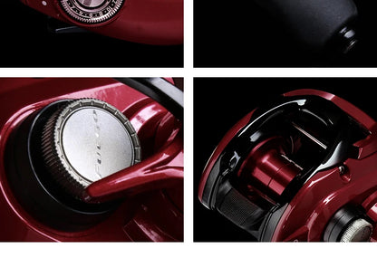 DAIWA FUEGO SV CS 103 Baitcasting Fishing Reel Low Profile 6.3/7.3 Gear Ratio MAX DRAG 5KG 5+1BB