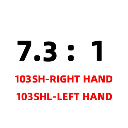 DAIWA FUEGO SV CS 103 Baitcasting Fishing Reel Low Profile 6.3/7.3 Gear Ratio MAX DRAG 5KG 5+1BB