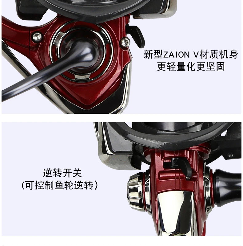 Molinete DAIWA FUEGO CS LT – 6.2:1 | 6+1 Rolamentos, Drag 12 kg, Corpo Metálico Leve e Alta Precisão