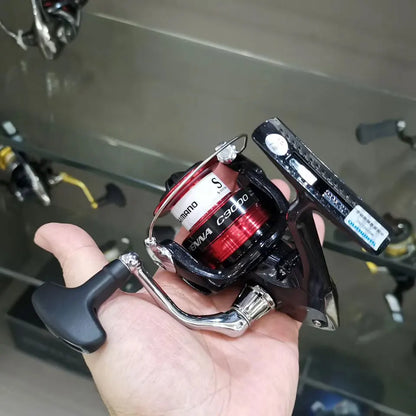 Molinete SHIMANO SIENNA FG – 6.2:1 | 3+1 Rolamentos, Carretel de Alumínio, Drag até 8,5 kg, Corpo XT-7 Leve e Resistente