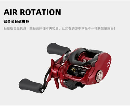 DAIWA FUEGO SV CS 103 Baitcasting Fishing Reel Low Profile 6.3/7.3 Gear Ratio MAX DRAG 5KG 5+1BB