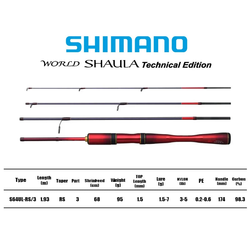 Vara SHIMANO World Shaula Technical Edition 2024
