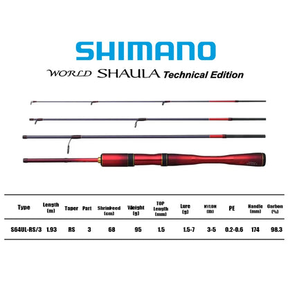 Vara SHIMANO World Shaula Technical Edition 2024