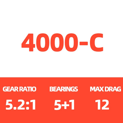 24 DAIWA REVROS CS LT Spinning Fishing Reel Baitcasting Reel 5+1BB Drag 5-12KG Low Gear Ratio Saltwater Wheels