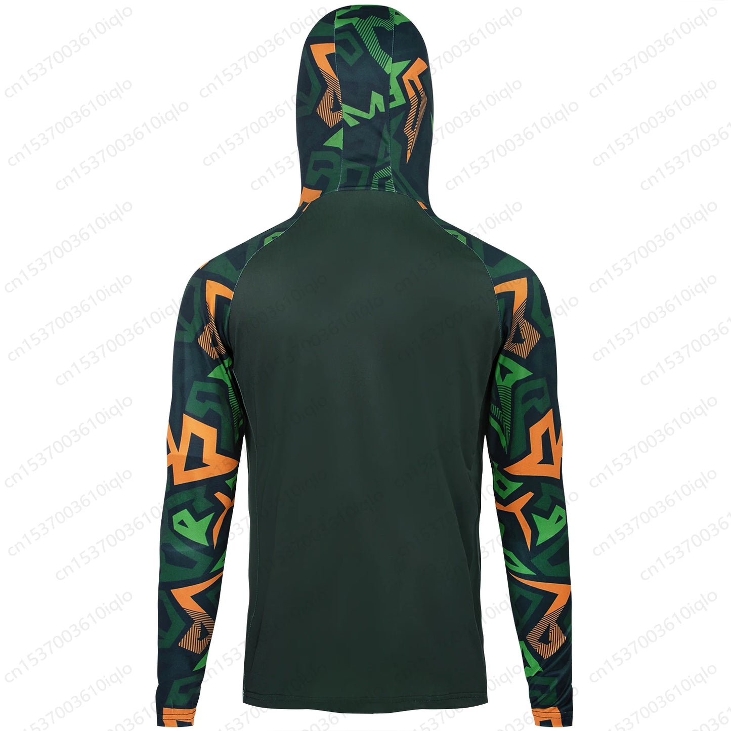 Camisa de Pesca HUK UPF 50+ com Capuz e Proteção UV – Secagem Rápida e Respirável