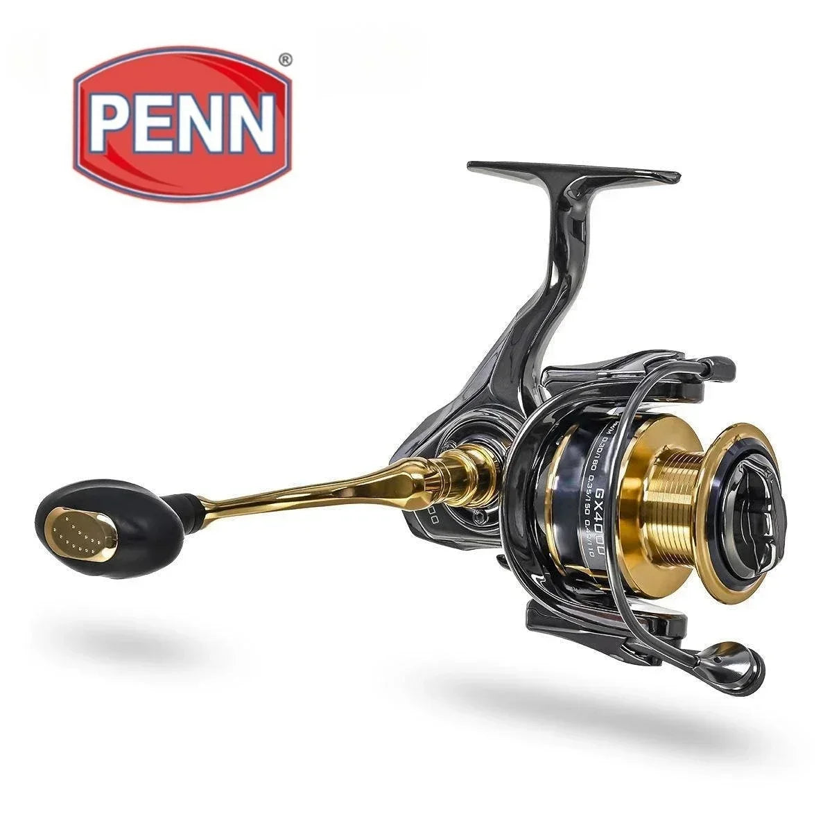 PENN GX1000-7000 Fishing Reel with 13+1 High-End Bearings, 25KG Max Drag, and Bonus PE Fishing Line Gift