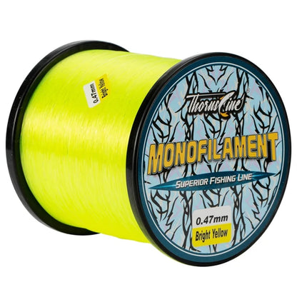 Linha de Pesca Monofilamento Japonesa 500m / 1000m – Super Strong Nylon com Revestimento Fluorocarbon