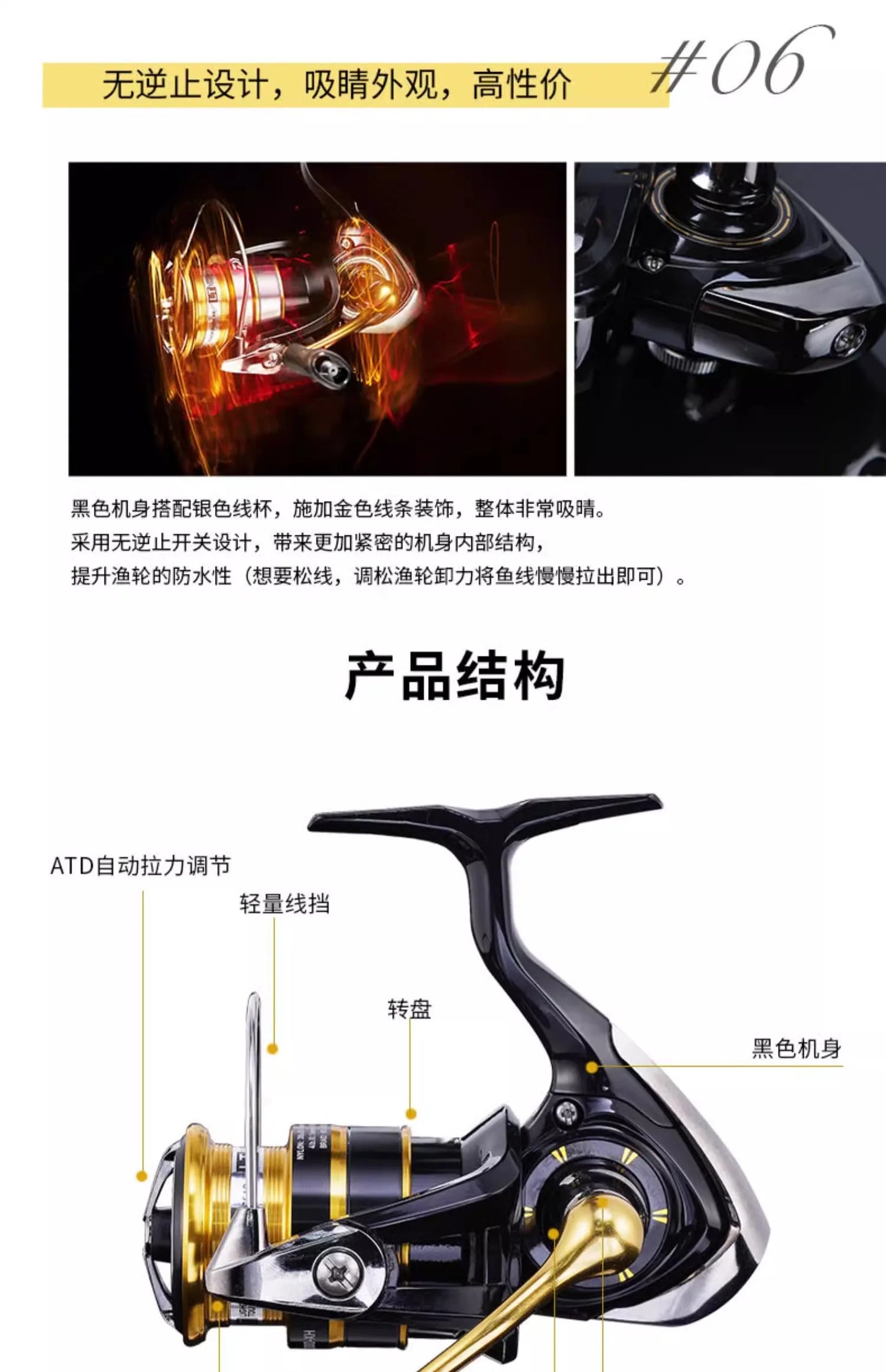 2023 DAIWA CROSSFIRE LT Spinning Fishing Reel 1000-6000 ABS Metail Spool 5-12KG Power Hard Gear