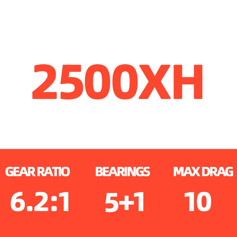 24 DAIWA REVROS CS LT Spinning Fishing Reel Baitcasting Reel 5+1BB Drag 5-12KG Low Gear Ratio Saltwater Wheels