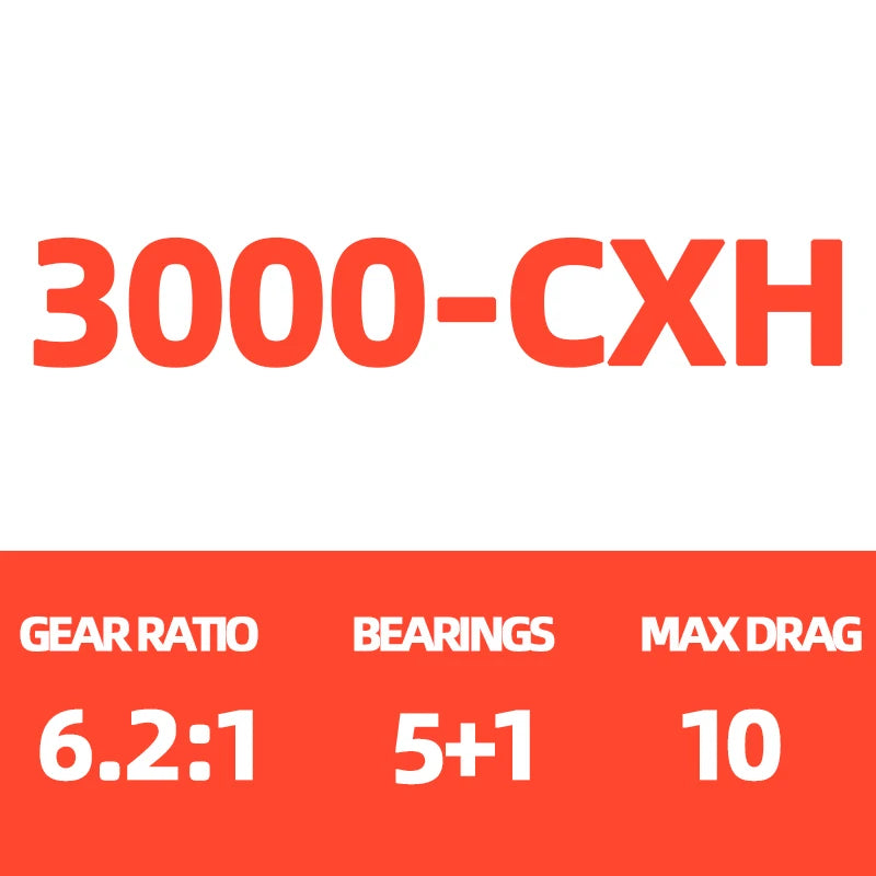 24 DAIWA REVROS CS LT Spinning Fishing Reel Baitcasting Reel 5+1BB Drag 5-12KG Low Gear Ratio Saltwater Wheels