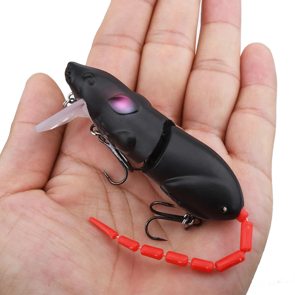 Isca de Superfície Artificial Mouse Swimbait 15,5 cm – Floating Rat
