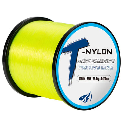 Linha de Pesca Monofilamento Thorns Line 1000m – Nylon Super Forte com Revestimento Fluorocarbonado