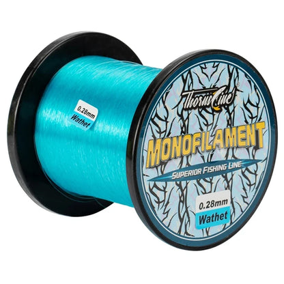 Linha de Pesca Monofilamento Japonesa 500m / 1000m – Super Strong Nylon com Revestimento Fluorocarbon