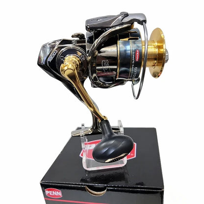 PENN GX1000-7000 Fishing Reel with 13+1 High-End Bearings, 25KG Max Drag, and Bonus PE Fishing Line Gift