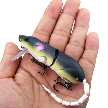 Isca de Superfície Artificial Mouse Swimbait 15,5 cm – Floating Rat