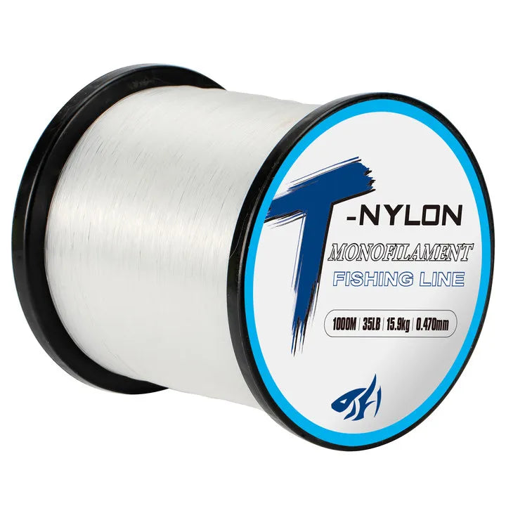 Linha de Pesca Monofilamento Thorns Line 1000m – Nylon Super Forte com Revestimento Fluorocarbonado
