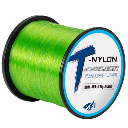 Linha de Pesca Monofilamento Thorns Line 1000m – Nylon Super Forte com Revestimento Fluorocarbonado