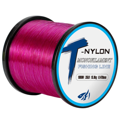 Linha de Pesca Monofilamento Thorns Line 1000m – Nylon Super Forte com Revestimento Fluorocarbonado
