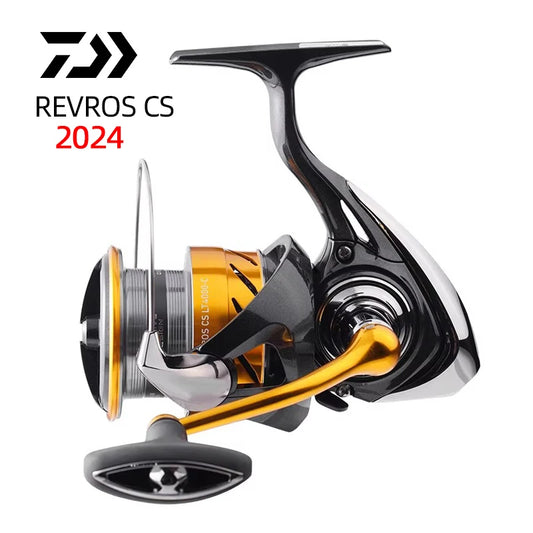 24 DAIWA REVROS CS LT Spinning Fishing Reel Baitcasting Reel 5+1BB Drag 5-12KG Low Gear Ratio Saltwater Wheels