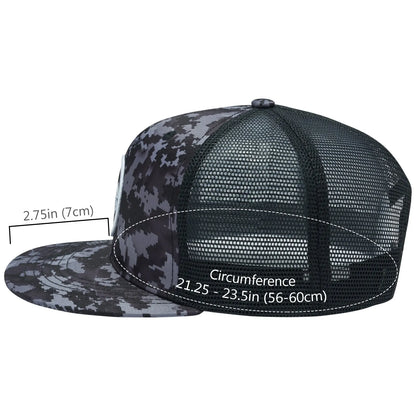 Boné Bassdash Flat Brim Trucker