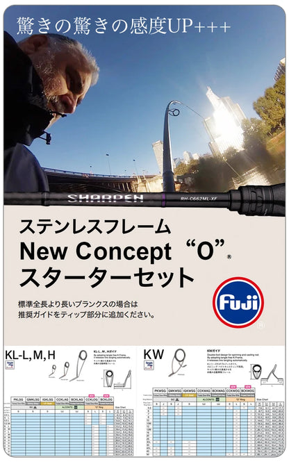 Vara PURELURE SHARPEN Travel em Carbono – Spinning e Casting | 4 Partes, Ação Rápida (FAST) e Componentes Fuji