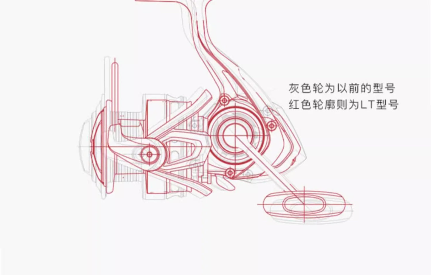 2023 DAIWA CROSSFIRE LT Spinning Fishing Reel 1000-6000 ABS Metail Spool 5-12KG Power Hard Gear