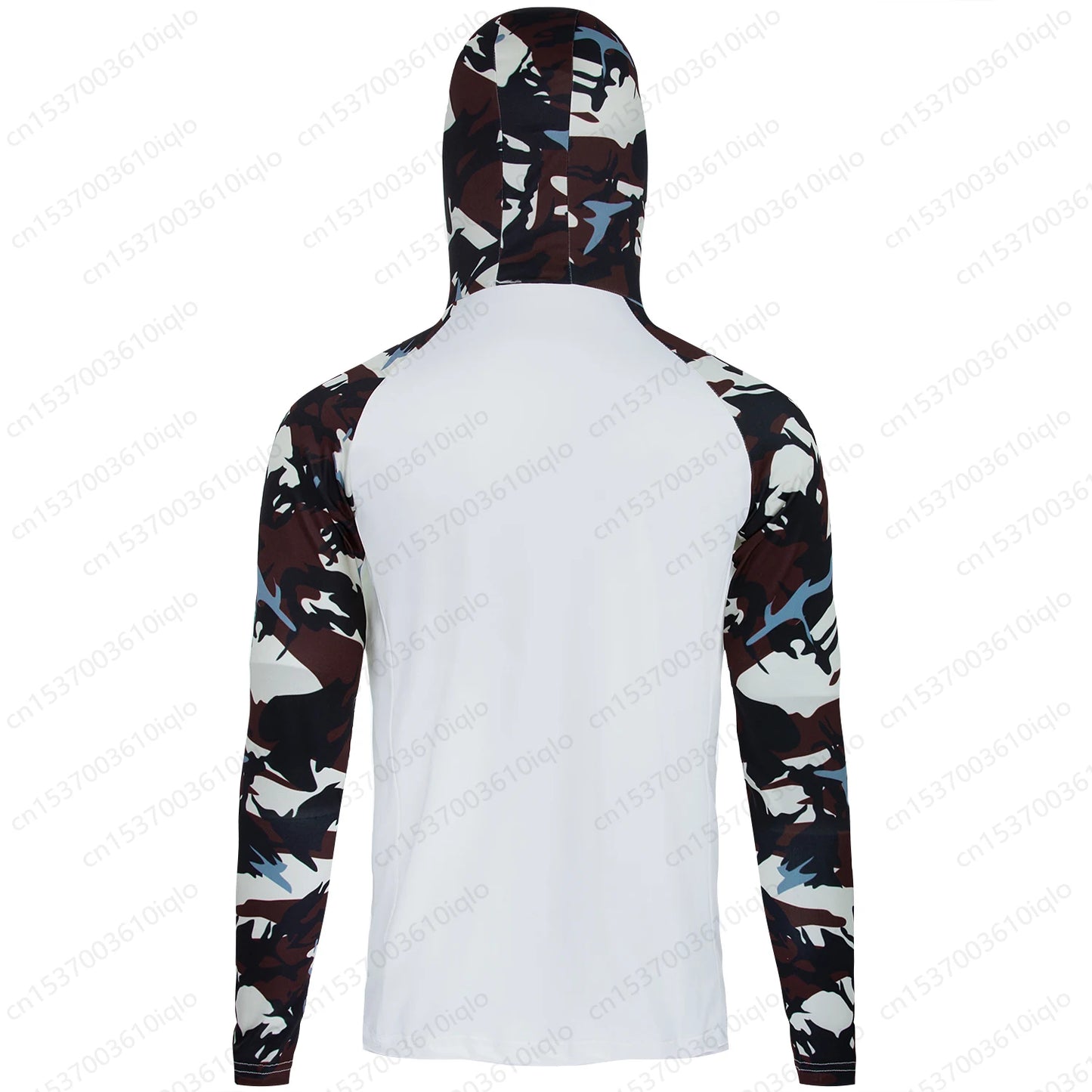 Camisa de Pesca HUK UPF 50+ com Capuz e Proteção UV – Secagem Rápida e Respirável