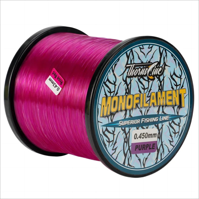 Linha de Pesca Monofilamento Japonesa 500m / 1000m – Super Strong Nylon com Revestimento Fluorocarbon