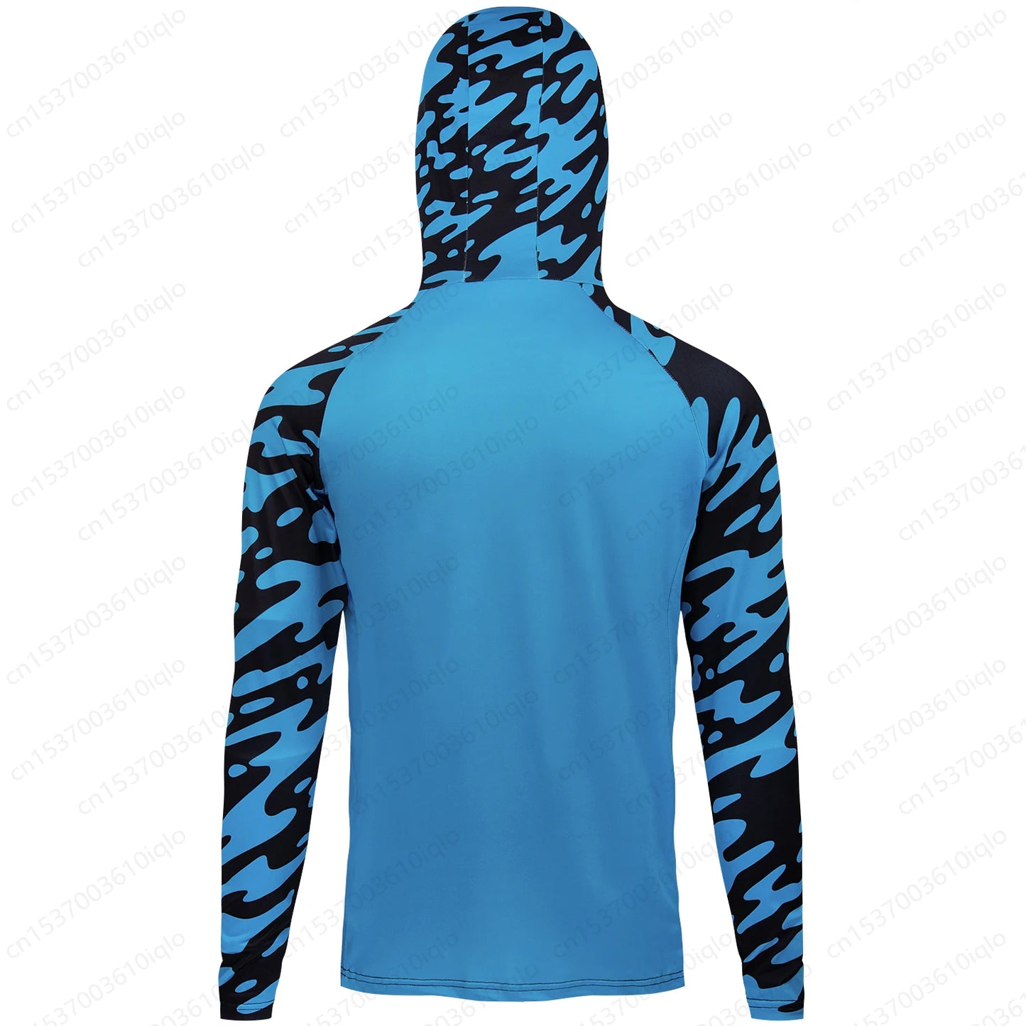 Camisa de Pesca HUK UPF 50+ com Capuz e Proteção UV – Secagem Rápida e Respirável