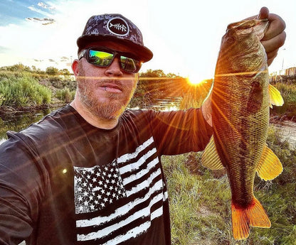 Boné Bassdash Flat Brim Trucker