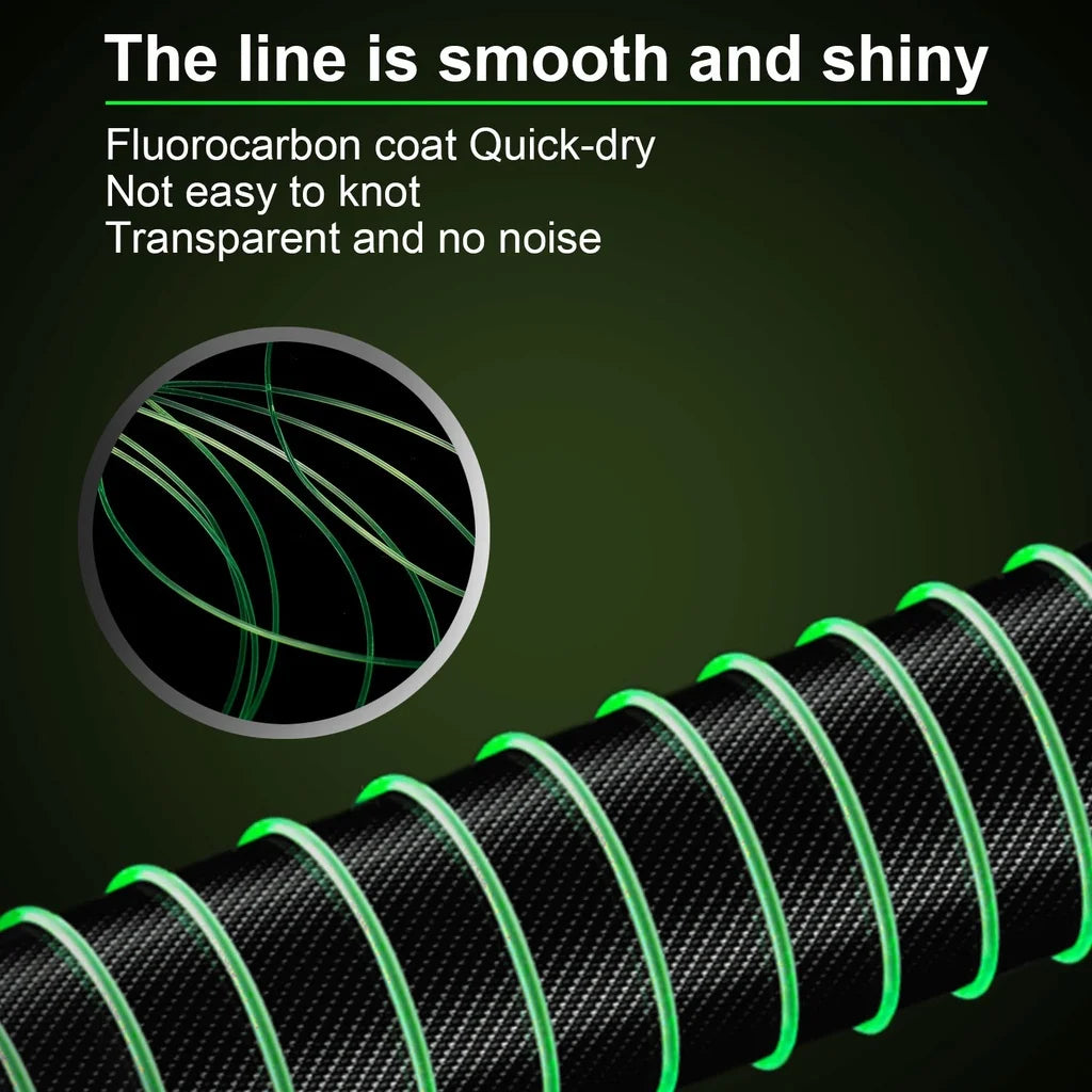 Linha de Pesca Monofilamento Thorns Line 1000m – Nylon Super Forte com Revestimento Fluorocarbonado