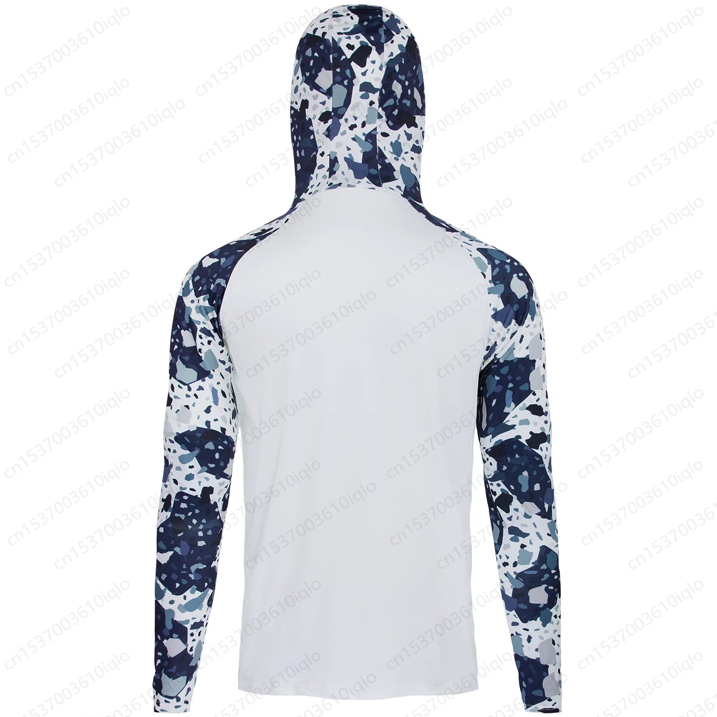 Camisa de Pesca HUK UPF 50+ com Capuz e Proteção UV – Secagem Rápida e Respirável