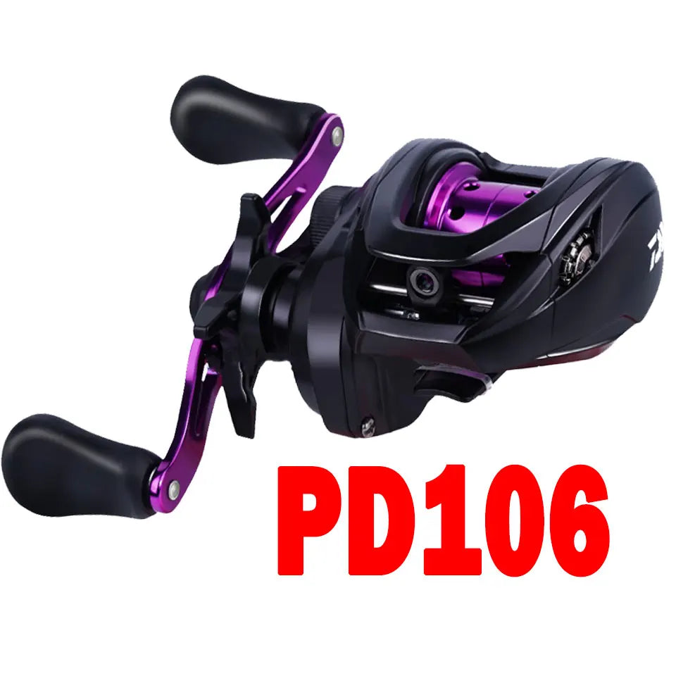 Carretilha DAIWA PR100 / PD106 7.3:1 – 190g Magforce Brake Leve e Potente